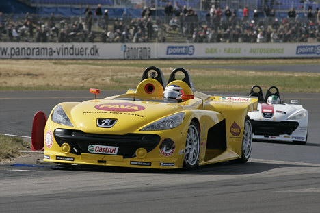Johan Jokinen og Søren Mosebo er favoritterne til sejren i søndagens løb i Peugeot Spider Cup på Ring Djursland.